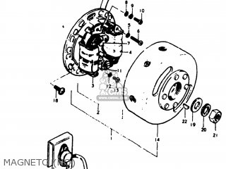 MAGNETO (NO) - TS125 1979 (N) USA (E03)