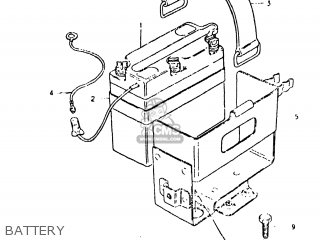 BATTERY - TS125 1980 (T) USA (E03)