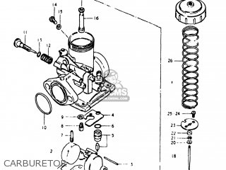 CARBURETOR - TS125 1980 (T) USA (E03)