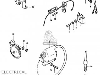 ELECTRICAL - TS125 1980 (T) USA (E03)