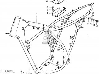 FRAME - TS125 1980 (T) USA (E03)