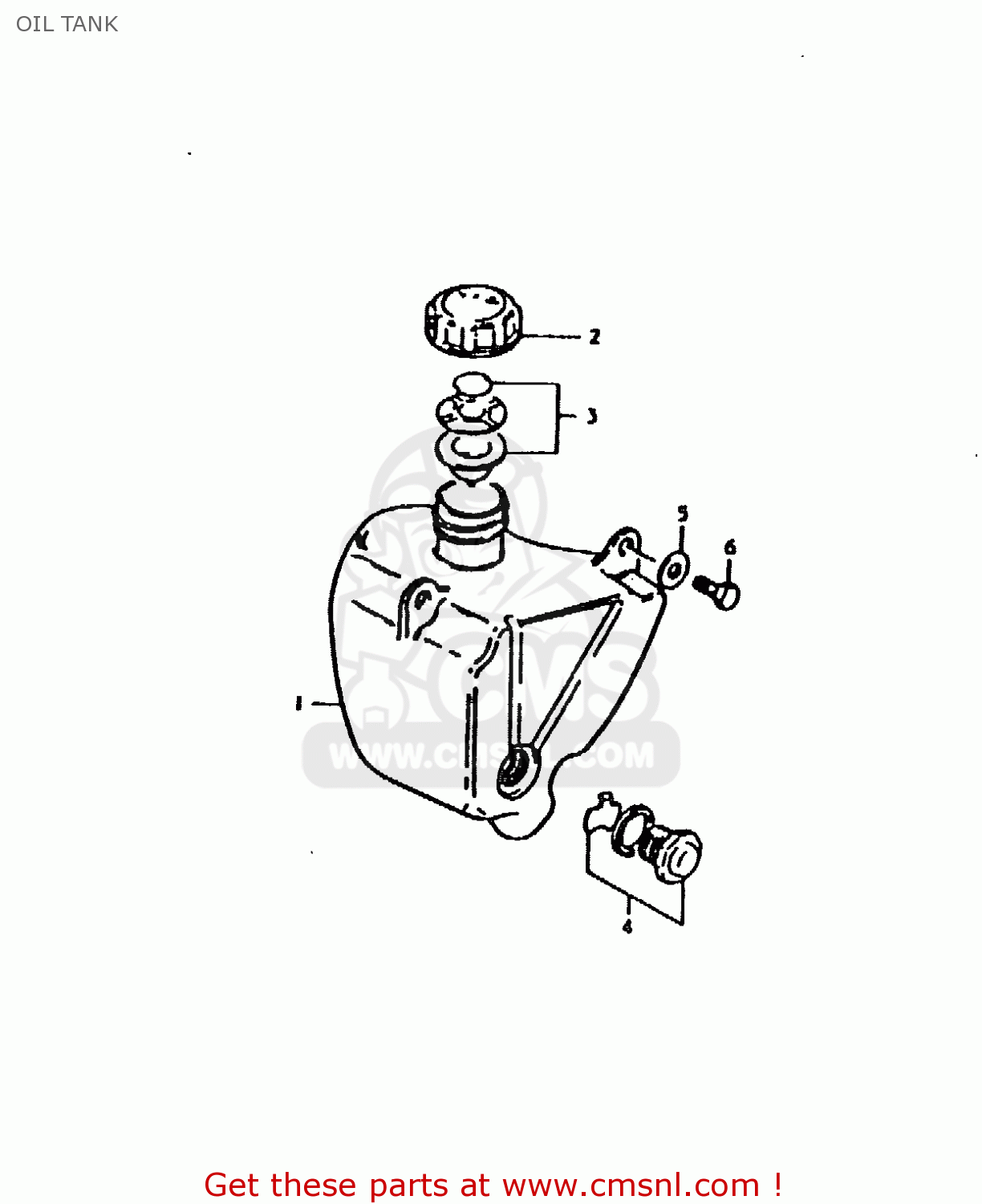 OIL TANK TS125ER 1979 (N)