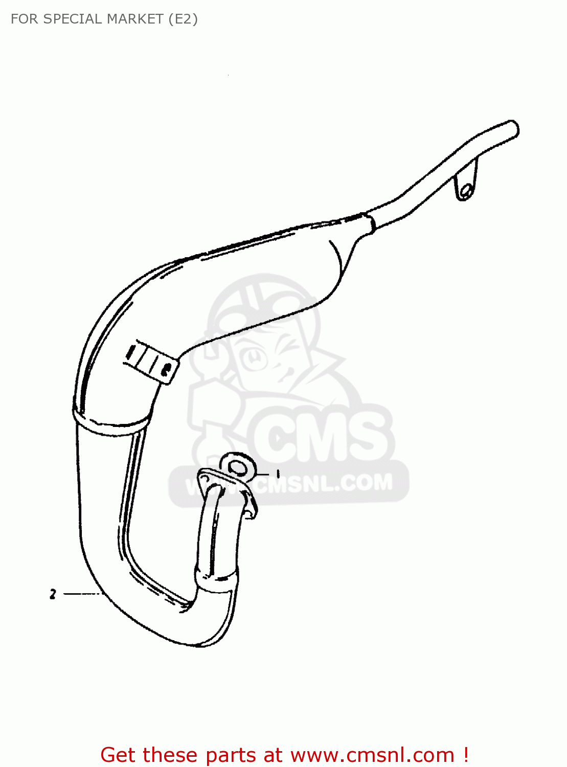 FOR SPECIAL MARKET (E2) TS125ER 1979 (N)