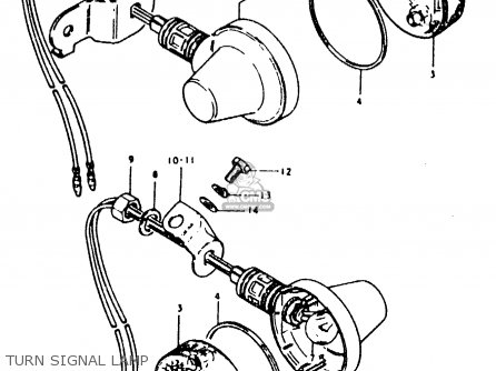 TURN SIGNAL LAMP - TS125ER 1979 (N)