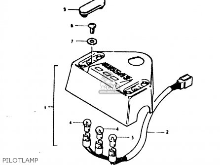 PILOTLAMP - TS125ER 1979 (N)