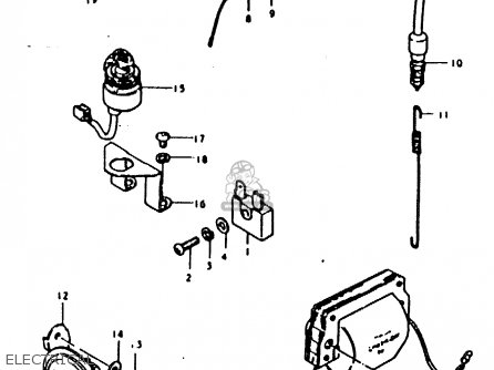 ELECTRICAL - TS125ER 1979 (N)
