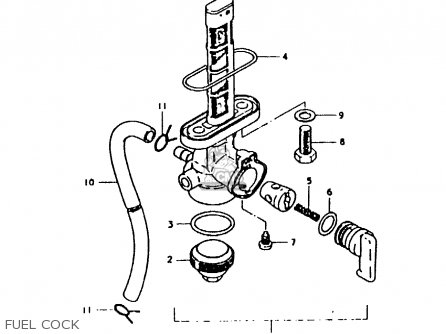 FUEL COCK - TS125ER 1979 (N)