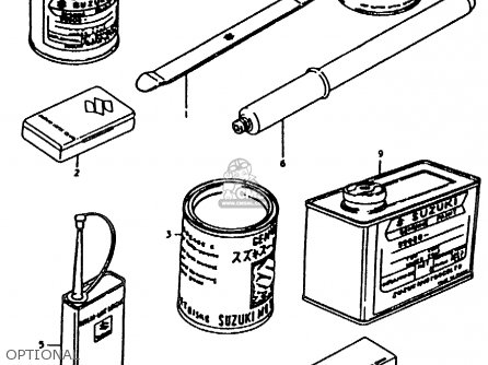 OPTIONAL - TS125ER 1979 (N)