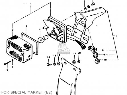FOR SPECIAL MARKET (E2) - TS125ER 1979 (N)
