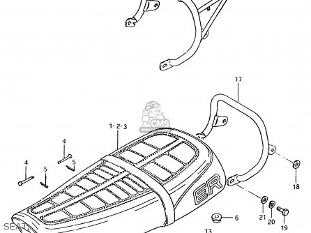 SEAT - TS125ER 1981 (X) (1 2 4 6 8 9 10 15 16 17 18 E21 E22 E24 E26 E30