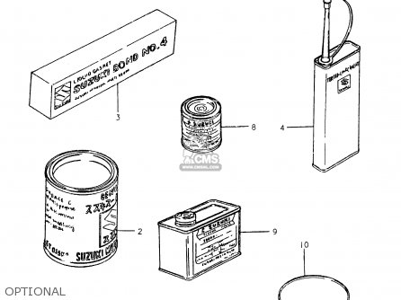 OPTIONAL - TS125ER 1981 (X) (1 2 4 6 8 9 10 15 16 17 18 E21 E22 E24 E26 E30