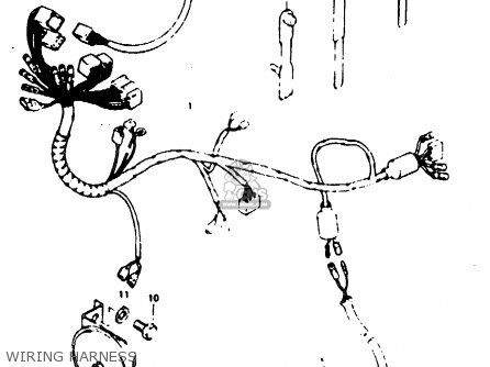 WIRING HARNESS - TS125ER 1982 (Z) (1 2 6 E08 E09 E15 E17 E18 E21 E24 E30 E31 E95)