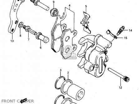 Suzuki TS125R 1994 (R) (E02 E04 E18 E21) parts lists and schematics