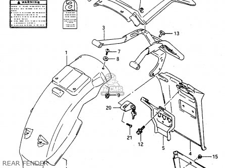 suzuki ts125r 1994 r e02 e04 e18 e21 rear fender_mediumsue0114fig 48_d5ec