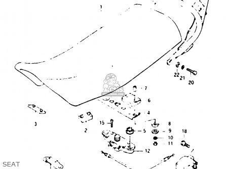 SEAT - TS125XU 1984 (E) UNITED KINGDOM (E02)