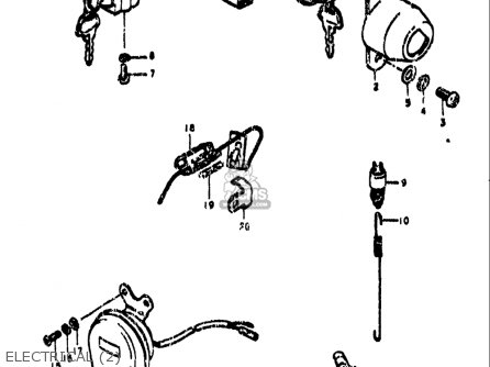 ELECTRICAL (2) - TS185 1971 1972 (R) (J) USA (E03)