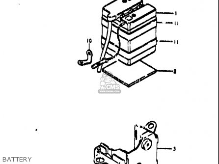 BATTERY - TS185 1971 1972 (R) (J) USA (E03)