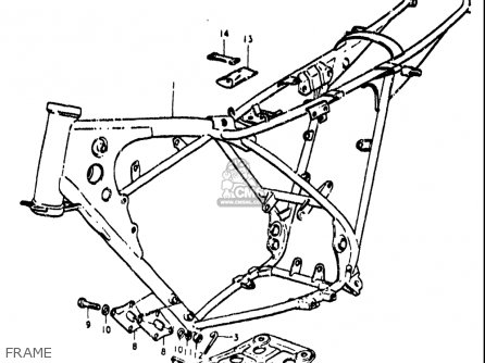 FRAME - TS185 1971 1972 (R) (J) USA (E03)