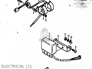 Suzuki TS185 1973 (K) USA (E03) parts lists and schematics