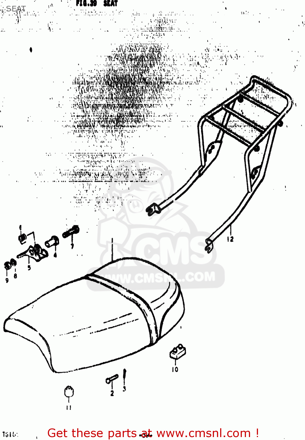 SEAT TS185 1973 (K) USA (E03)