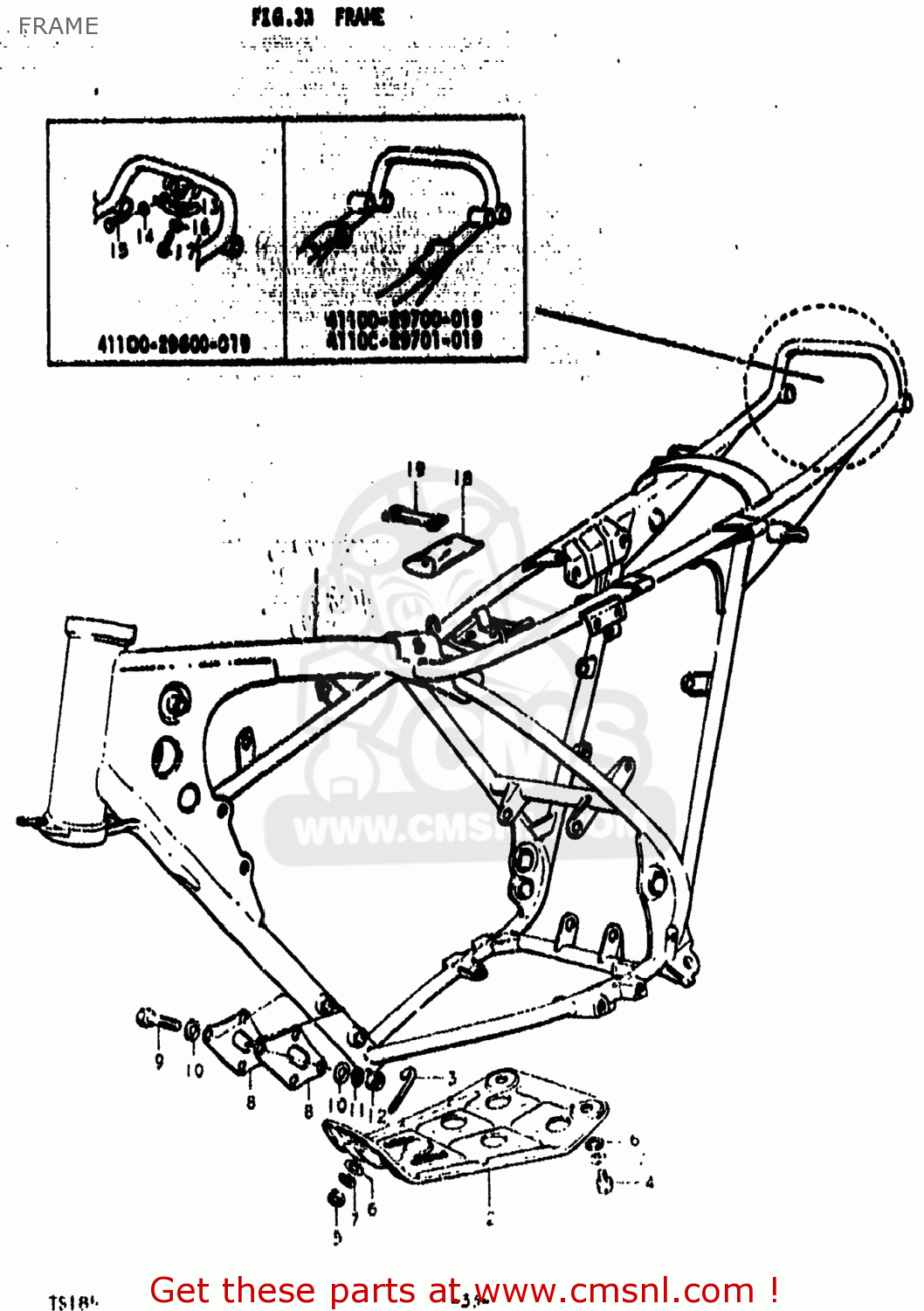 FRAME TS185 1974 (L) USA (E03)