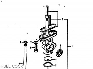 FUEL COCK - TS185 1974 (L) USA (E03)