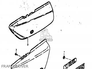 FRAME COVER - TS185 1975 (M) USA (E03)