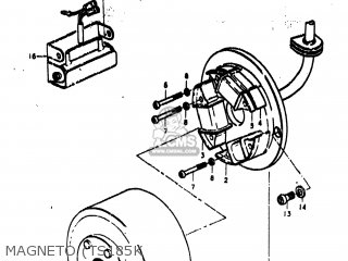 MAGNETO (TS185K - TS185 1975 (M) USA (E03)