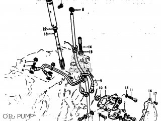 OIL PUMP - TS185 1975 (M) USA (E03)