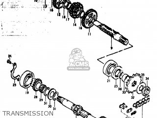 Suzuki TS185 1976 (A) USA (E03) parts lists and schematics