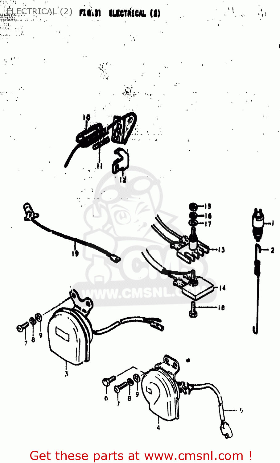 ELECTRICAL (2) TS185 1976 (A) USA (E03)