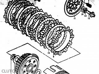 CLUTCH (TS185A) - TS185 1976 (A) USA (E03)