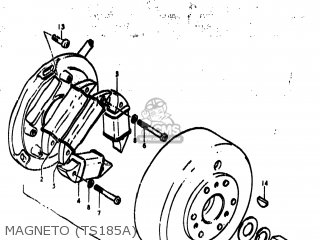 MAGNETO (TS185A) - TS185 1976 (A) USA (E03)