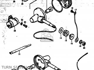TURN SIGNAL LAMP - TS185 1977 (B) USA (E03)