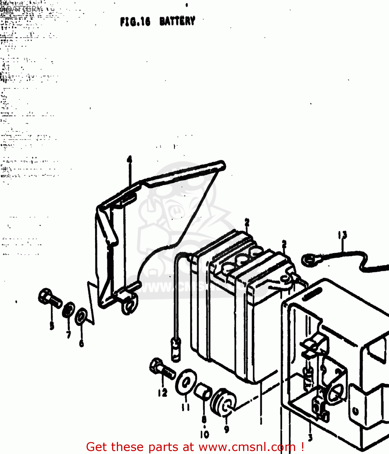 BATTERY TS185 1978 (C) USA (E03)