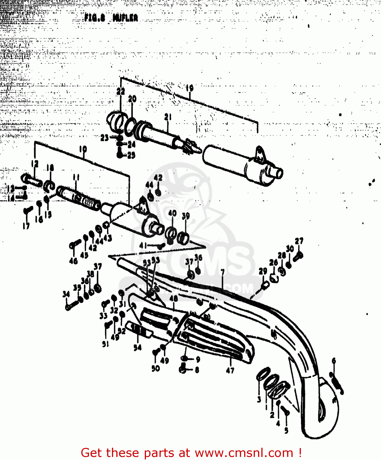 MUFLER TS185 1978 (C) USA (E03)