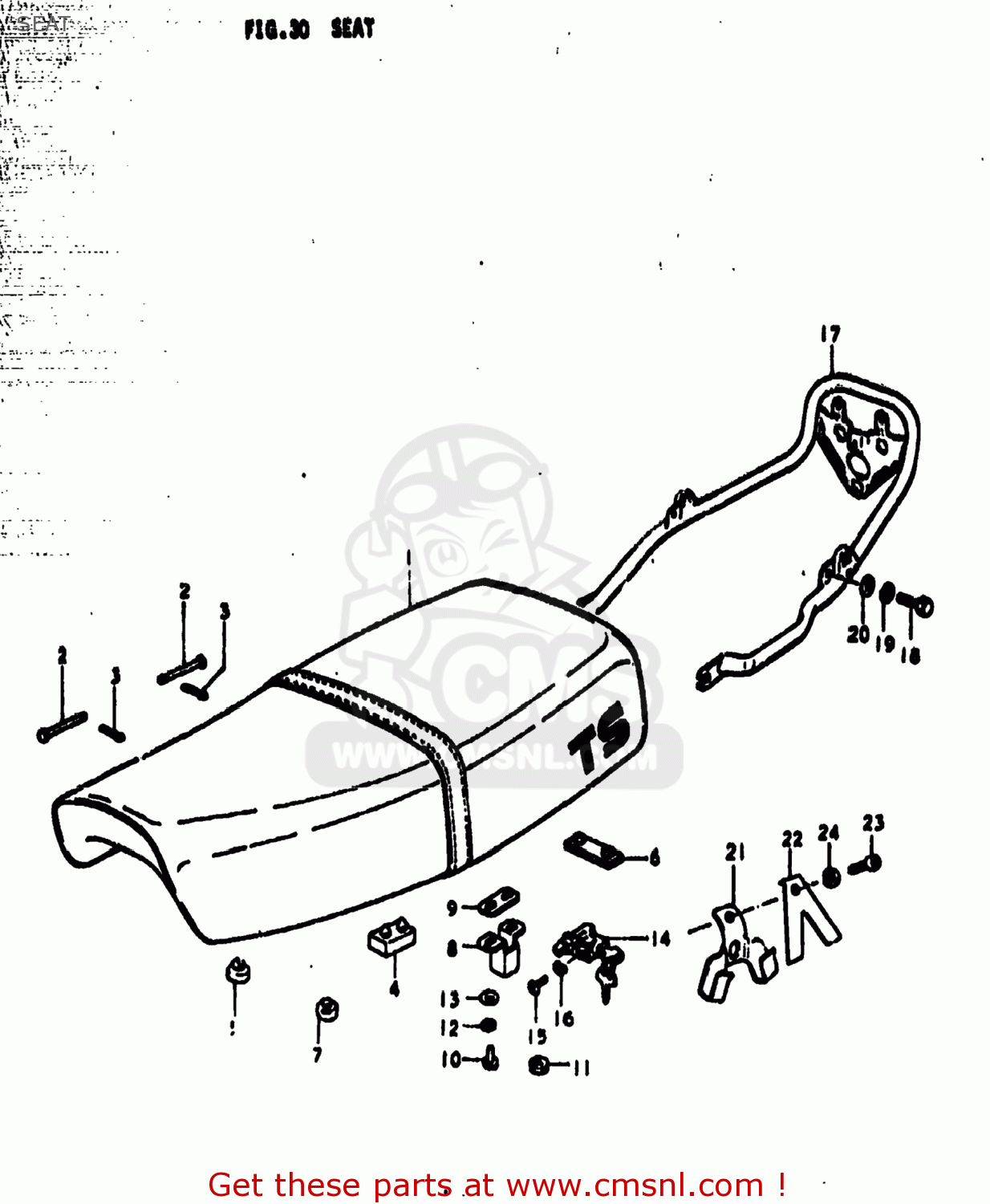 SEAT TS185 1978 (C) USA (E03)