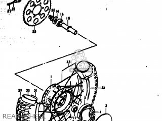 REAR WHEEL - TS185 1979 (N) USA (E03)