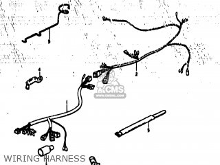 WIRING HARNESS - TS185 1979 (N) USA (E03)