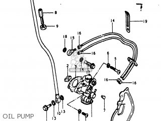 OIL PUMP - TS185 1980 (T) USA (E03)