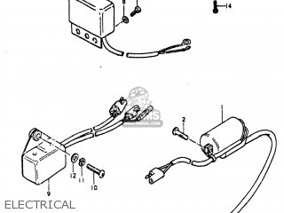 ELECTRICAL - TS185 1981 (X) USA (E03)