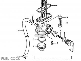 FUEL COCK - TS185 1981 (X) USA (E03)
