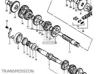 TRANSMISSION - TS185 1981 (X) USA (E03)