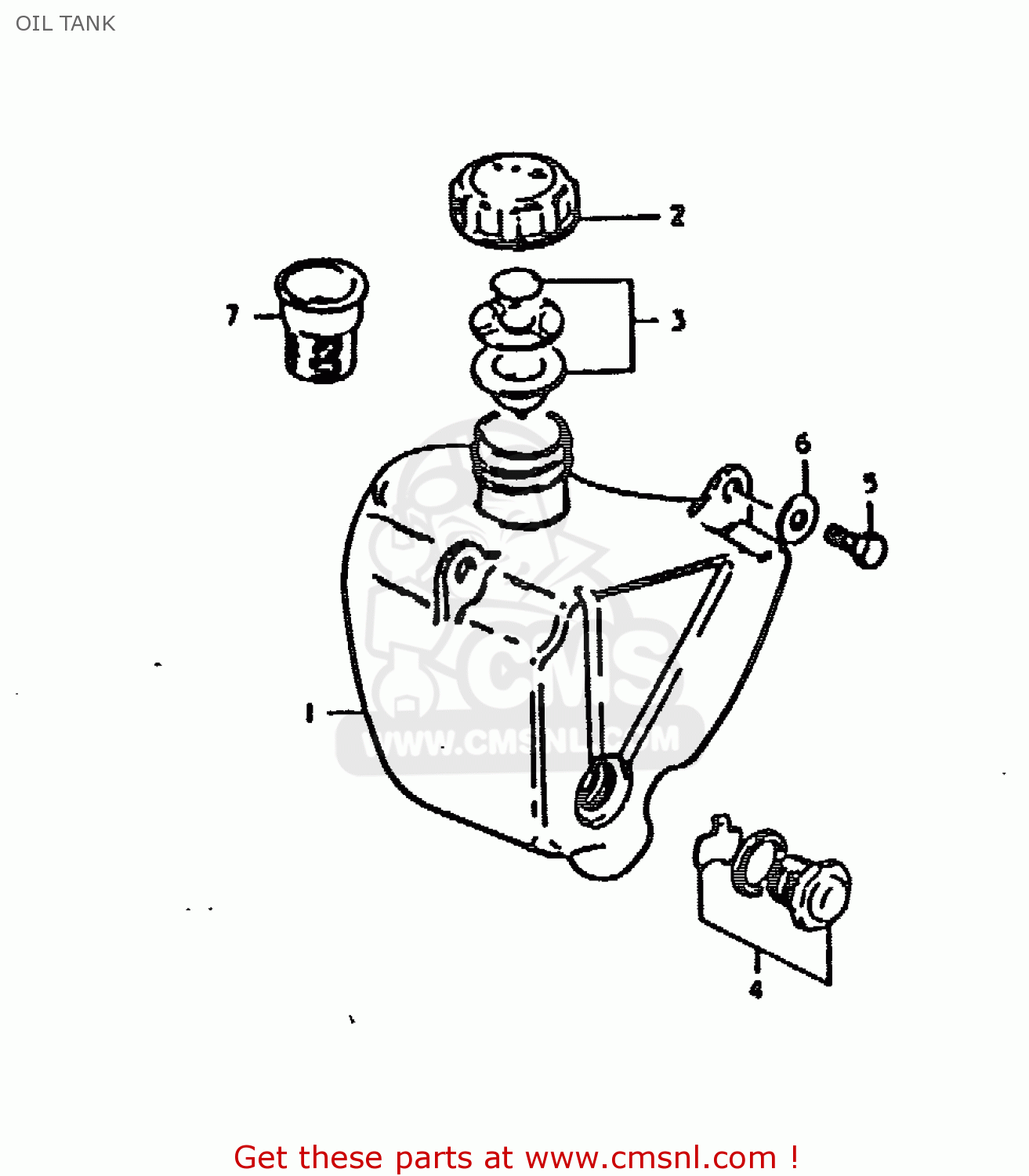 OIL TANK TS185ER 1979 (N) (E01 E02 E04 E21 E24)