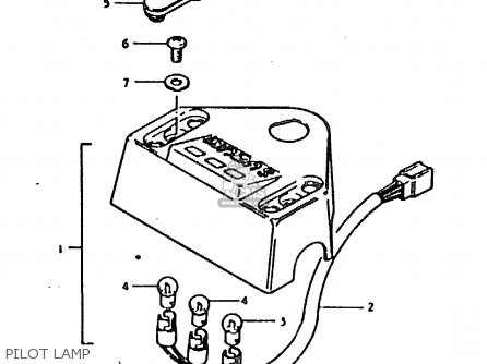 PILOT LAMP - TS185ER 1979 (N) (E01 E02 E04 E21 E24)
