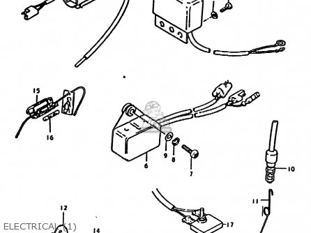 ELECTRICAL (1) - TS185ER 1979 (N) (E01 E02 E04 E21 E24)