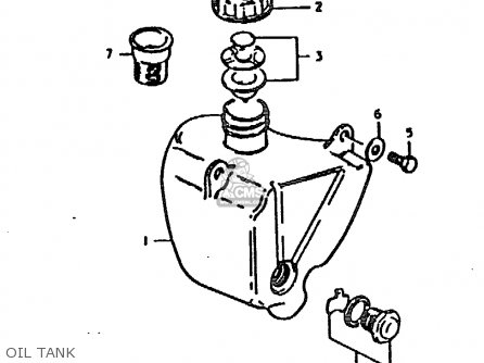 OIL TANK - TS185ER 1979 (N) (E01 E02 E04 E21 E24)