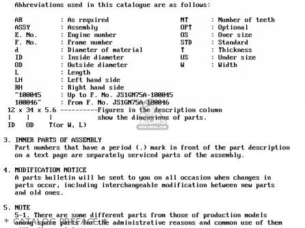 * CATALOG PREFACE * - TS185ER 1979 (N) (E01 E02 E04 E21 E24)