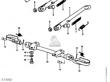 STAND - TS185ER 1981 (X) (E01 E02 E04 E09 E21 E22 E24 E26 E30)