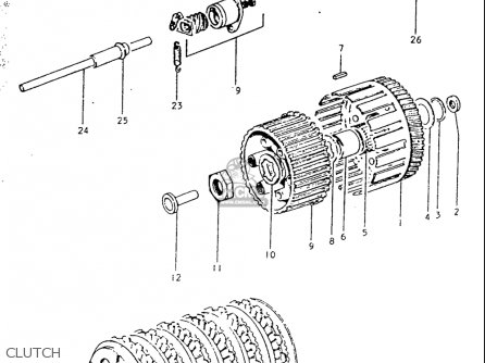 Suzuki TS250 19691970 USA (E03) parts lists and schematics